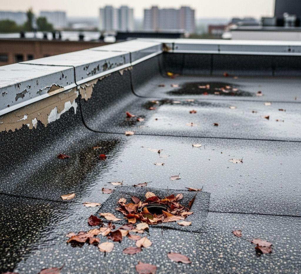Daklekkage In De Herfst Badhoevedorp